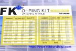 435pcs NBR90 Oring Searies Box Repair Seal 30 Sizes Oring Kit Set For Komatsu