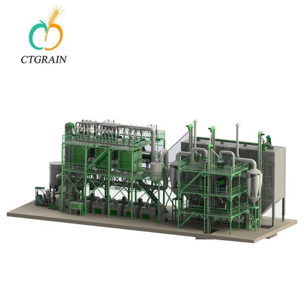 Buy cheap Cheap price China 50~100t Wheat Flour Mill Wheat Flour Milling with Price from wholesalers