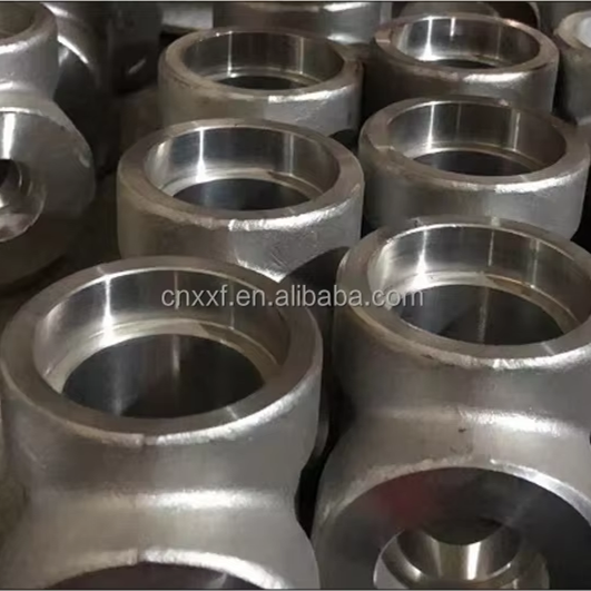 NXF DN 6-100 Class 3000-9000 Pipe Fittings ASTM B333 B622 B775 Alloy B-2 / UNS N10665 / W.Nr. 2.4617 Socket Welding Tee