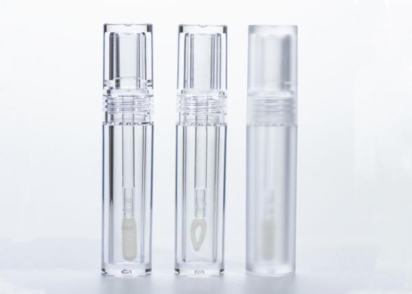 Buy cheap Custom 3.5ml Clear Lip Gloss Tube Plastic Empty Cosmetic Liquid Lipstick Tube from wholesalers