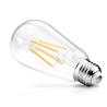 Buy cheap Amber Glass LED Filament Bulb ST64 4W 8W Dimmable 220 Volt 2200k from wholesalers