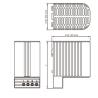 Buy cheap CS060150W Industrial Electric Heaters Touch Safe , Hazardous Area Heater IP20 from wholesalers