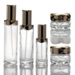 Face Cream Cosmetic Glass Bottle Essential Oil Bottle 100ml 150ml with Lotion
