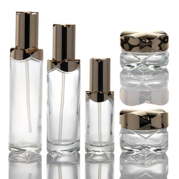 Face Cream Cosmetic Glass Bottle Essential Oil Bottle 100ml 150ml with Lotion