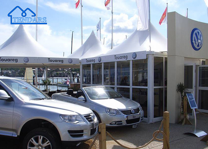 UV-Resistant/Fireproof/Waterproof Custom New PVC Aluminum Frame Marquee Pagoda Canopy Tent For Sale