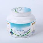 129*129*106MM White Color PET Protein Powder Jars High Durable Recyclable