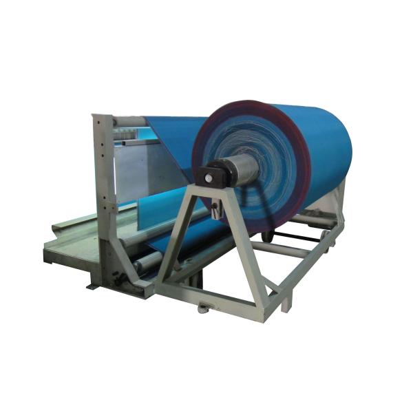 Buy cheap Electric Motor Fabric Winding Machine 380v Customer Settings A-Frame Cloth Rolling from wholesalers