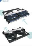 12/24/48 Cores/Cusomized Fiber Optic Equipment for FTTX/FTTH in 19-Inch 1u/2u/4u