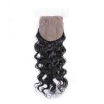 Brazilian 4x4 Silk Base Closure Water Wave Silk Base Lace Frontal Closure