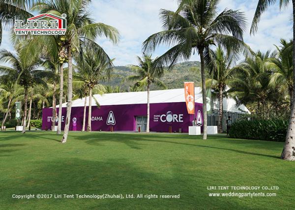 Buy cheap White Marquee Canopy Tent For 500 People Conference With Glass Walls from wholesalers