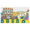 Buy cheap Toddlers Indoor Playground Equipment 500 Square Meter Indoor Games Park Commercial from wholesalers