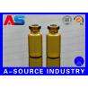 Buy cheap Injection 2ml - 10ml Clear Small Glass Vials Silicone Stopper / Flip Off Caps from wholesalers