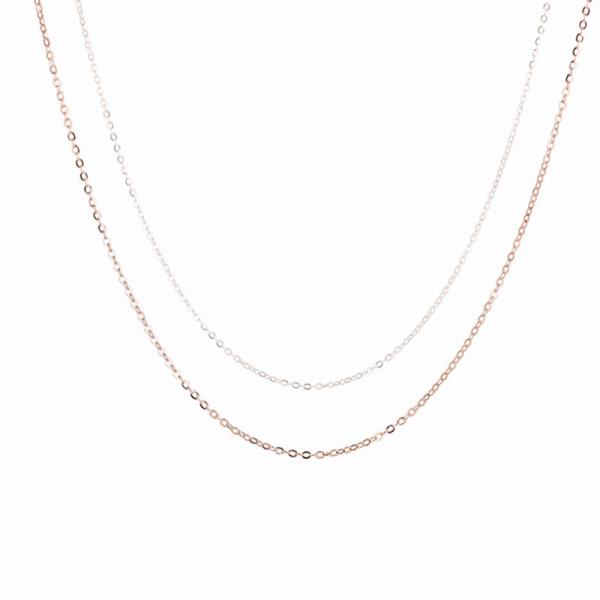 Buy cheap Starry 2.1g 17.7in Long Silver Chain S925 18 Inch Silver Chain SGS from wholesalers