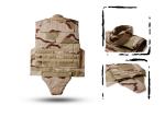 600D Polyester Tactical Bulletproof Vest 2 - Side Plates Vest Design