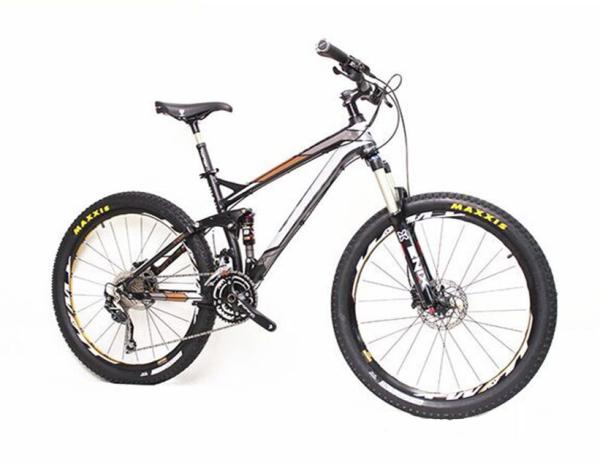 Buy cheap 250W Power Mountain Electric Bike Sliver Electric Mountain Bike Full Suspension from wholesalers