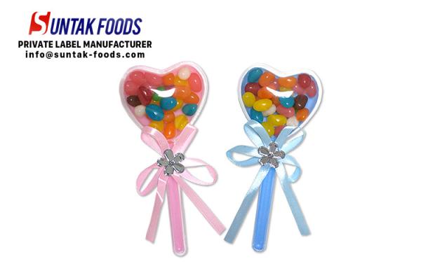 Buy cheap Colorful tasty jelly bean candy in magic wand for princesses from wholesalers