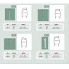 Buy cheap Shower door seal，magnetic seal serires for 4-8mm glass, water proof seal from wholesalers