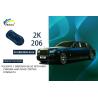 Buy cheap Glossy Top Coat Greenish Blue Car Paint Multifunctional Durable from wholesalers