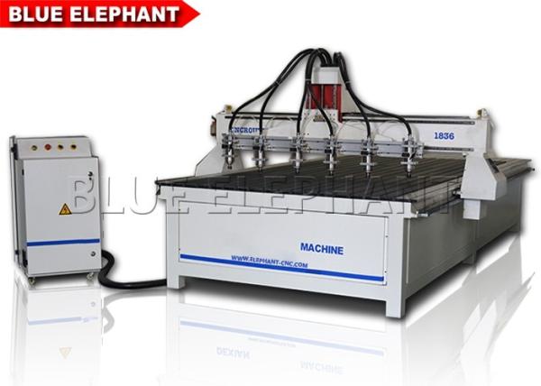 Buy cheap Steel Frame Multi - Head CNC Router Mini Lathe Machine ER 25 Collet from wholesalers