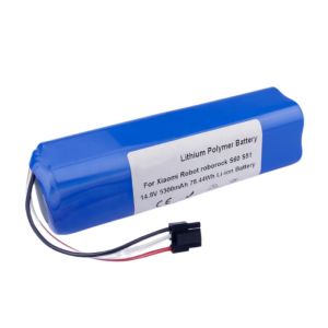 Buy cheap Sweeping Mopping Robot Battery Brr-2p4s-5200d For Xiaomi S50 S51 S55 T60 Vacuum Cleaner 5200mah from wholesalers