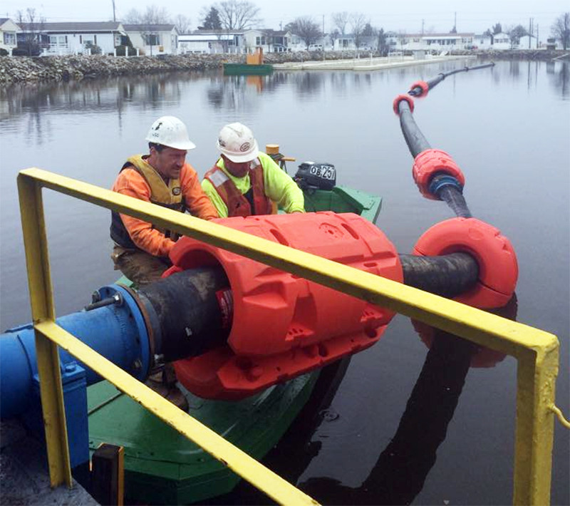 Hdpe Dredge Pipe Floats Flotation Drill Float UV Resistant for marine