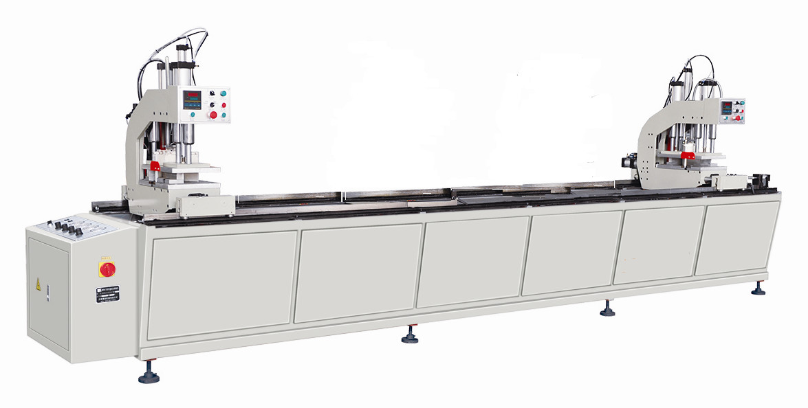 Door making machine double head welding, single head welding for pvc corner joint, high quality automatic welder