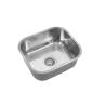 Buy cheap 44*39cm Rectangular Undermount Stainless Steel Kitchen Sink No Magnetic from wholesalers