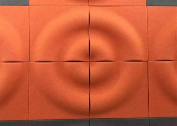 Buy cheap Interior 3D Acoustic Wall Panels / Noise Reduction Wall Panels Recycled Material from wholesalers