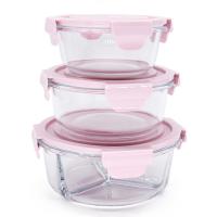 Buy cheap Glass Fruit Bowl Lunch Box Fruit Salad Food Storage Bowl Microwaveand Dishwasher product