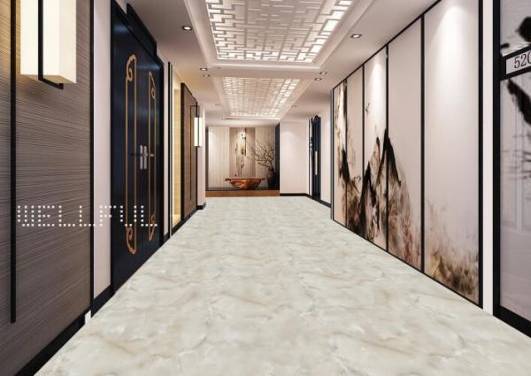 Buy cheap Waterproof Marble Self Adhesive PVC Film 0.15mm Wear Resistance from wholesalers