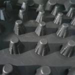 68mm Height Plastic Drainage Board for Roof Garden Protect Turf and Improve