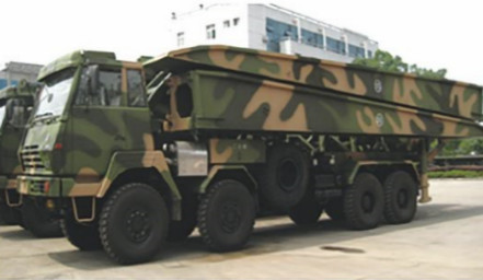 Erection Time 10min Military Mobile Bridge Max. Speed 85km/H