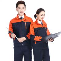 Buy cheap Plus Size Men Work Clothes Wholesale Mechanic Worker Fire Retardant Clothing product