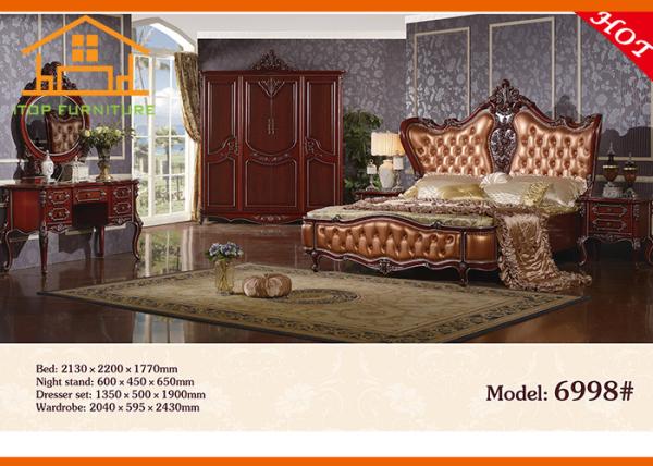 Buy cheap luxury wooden bedroom furniture cheap bedroom furniture set royal luxury bedroom furniture for sale from wholesalers