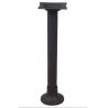 Buy cheap Bolt Down Restaurant Table Bases Cast Iron Powder Coated Finish Cheap Furniture from wholesalers