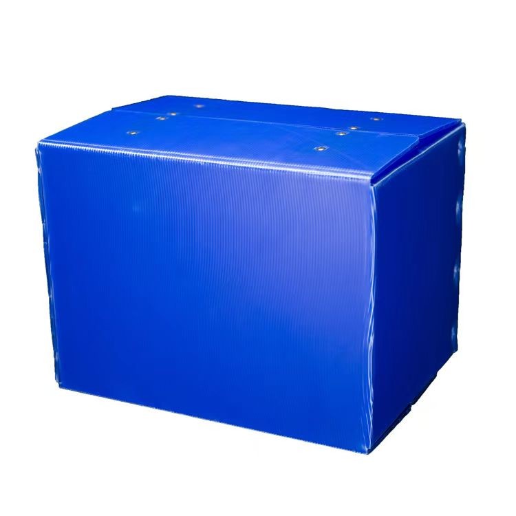 PP Reusable Corrugated Plastic Boxes Good Bearing Plastic Cardboard Boxes
