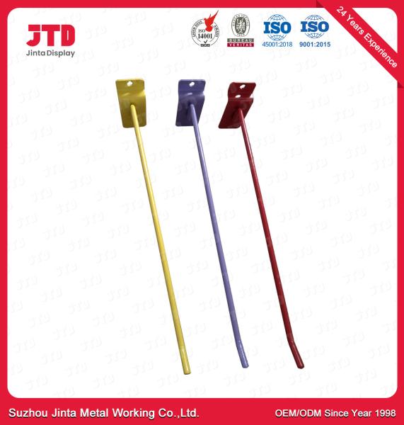 Buy cheap Zinc Chrome Finished Steel Single Hooks For Supermarket Shelf SGS Certificate from wholesalers