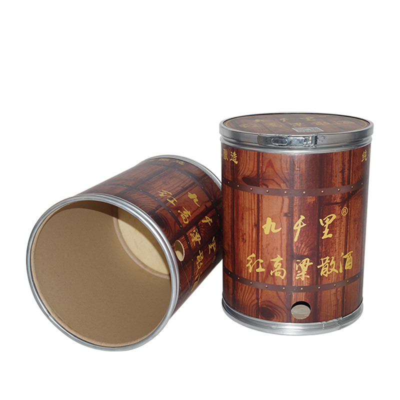 Breathable Fibre Drum For Alcohol – Pre-Cut Hole For Tap Installation