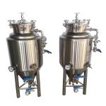 50L Stainless Steel 304/316 GHO Mini Beer Fermenter with Side Manhole Brewing