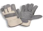 Automotive Industry Leather Safety Gloves Wing Style Thumb Reinforced Knuckle
