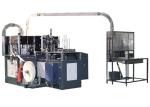 Black Ultrasonic Hot Air Paper Tea Cup Making Machine / Production Machine 90