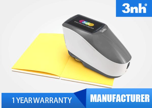 Buy cheap 45/0 Optical Structure 3nh Spectrophotometer YD5050 Cie Lab CMYK Color Grating from wholesalers