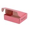 Buy cheap Gloss Matt Varnishing Pink Mailer Shipping Box Cosmetics Packaging Boxes OEM Logo from wholesalers
