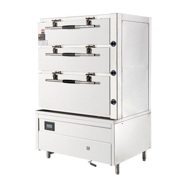 Buy cheap Stainless Steel Rice Steamer Cabinet For Food Single Door Roll In from wholesalers