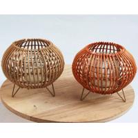 Buy cheap Hot Sale Led Lantern Indoor And Outdoor Decoration Natural Handmade Rattan Weave product