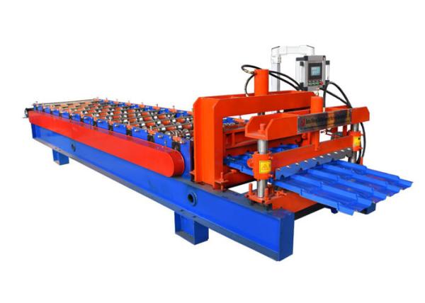 Profiled Aluminium Roll Forming Machine , Galvanized Color Steel Roll Forming