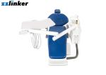 Blue / Purple Dental Chair Unit Steel Metal 8 Color Optional Wooden Case Package