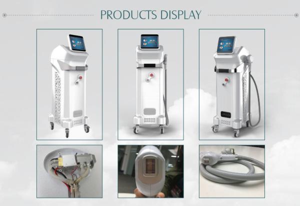 Quality Professional and Effective depilator salon/spa use 808nm diode laser hair removal instrument for sale