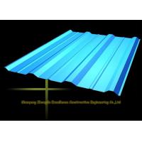 Buy cheap Long Span Color Coated Metal Corrugated Roofing Sheets / PPGI Roof Steel Panels product
