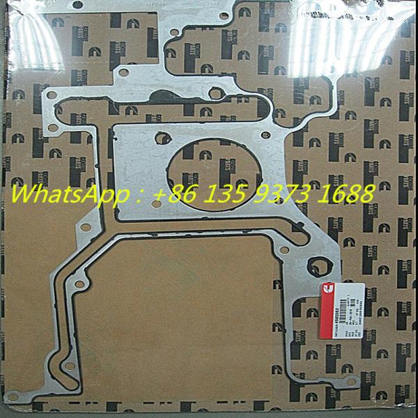 Cummins QSX15 diesel engine part gear housing gasket 4985562 4089757 4101883